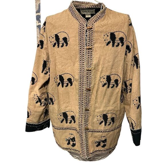 Excellent CONDITION RARE UNIQUE VINTAGE Showstopper WOMEN ORVIS Women's 100% Cot - Picture 2 of 15